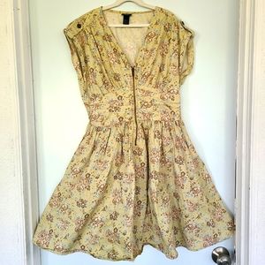 H M flower dress
